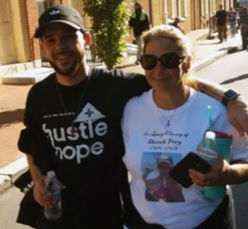 Photo of Susan and her son Tyler